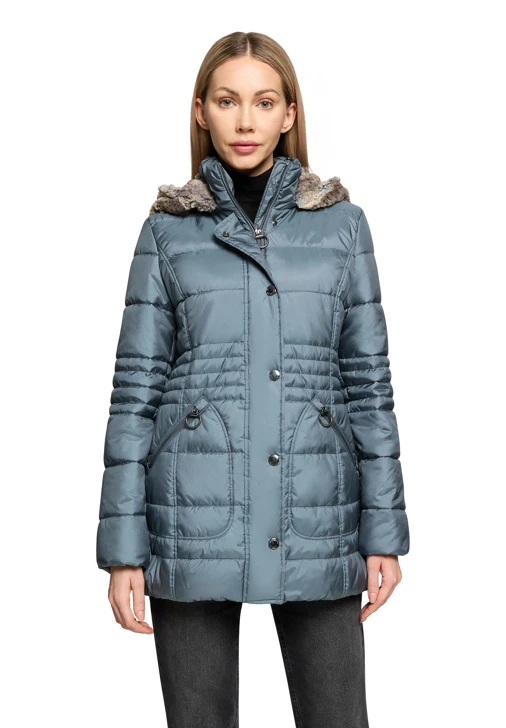 BETTY BARCLAY ladies jacket grey blue
