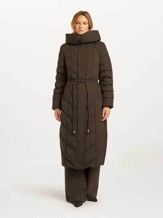 BEAUMONT Women's Coat, Dark Brown