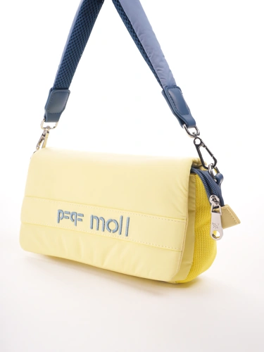 PEPE MOLL ladies handbag nylon yellow (2)