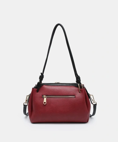 PEPE MOLL Women's Burgundy Handbag (1)