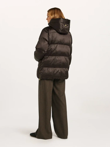 BEAUMONT Women's Brown Hooded Jacket (1)