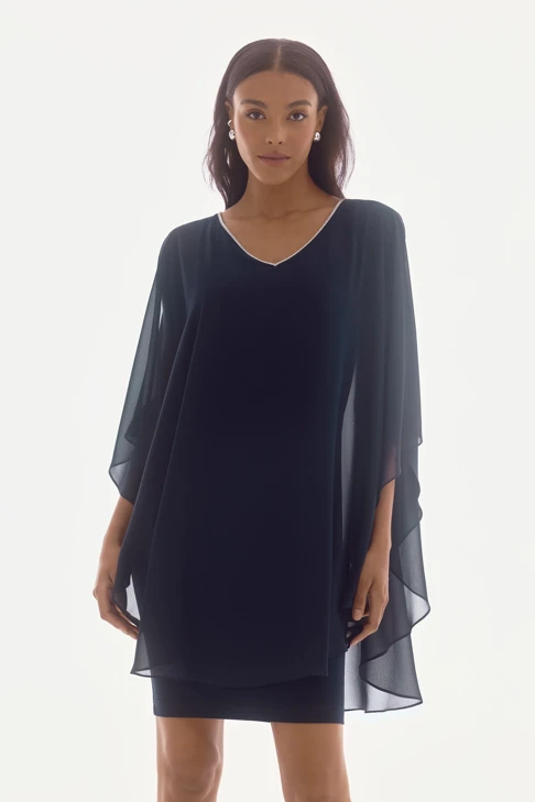 JOSEPH RIBKOFF ladies dress dark blue