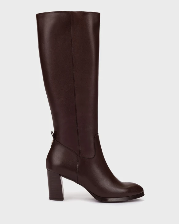 WONDERS Women's Brown Knee-High Boots