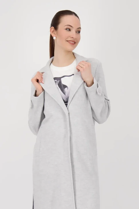 MONARI TOKYO ladies cardigan light grey