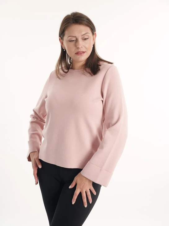 FABER Women's Pink Sweater