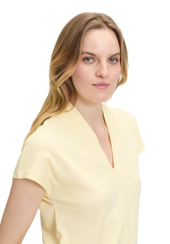 BETTY & CO ladies t-shirt 1/2 sleeve butter yellow (2)