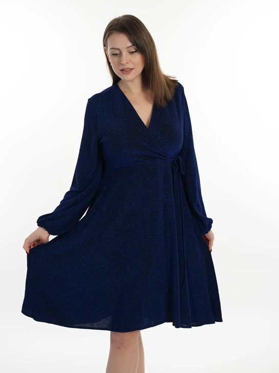 Monika ladies dress blue