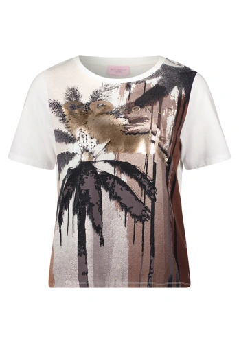 BETTY BARCLAY SO COSY women's white coconut t-shirt (5)