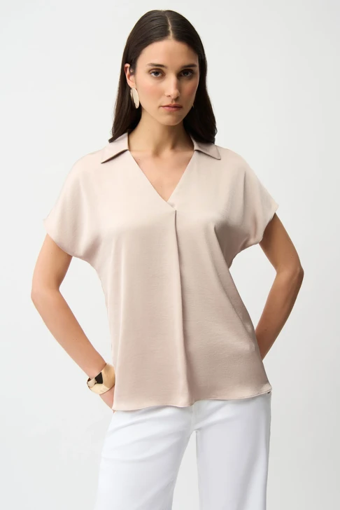 JOSEPH RIBKOFF ladies blouse beige