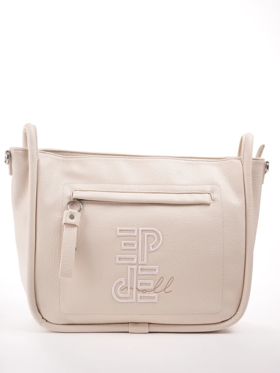 PEPE MOLL ladies handbag big beige