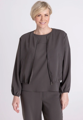 FRANK WALDER Women's Jacket, Brown (4)
