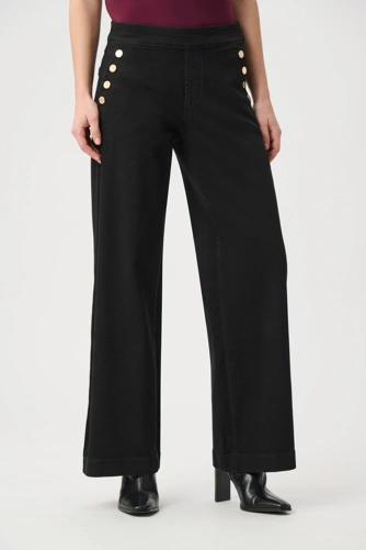JOSEPH RIBKOFF ladies trousers black