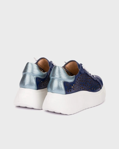 WONDERS ladies sneakers blue (1)