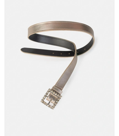 ALMA EN PENA Women's Belt, Beige (1)