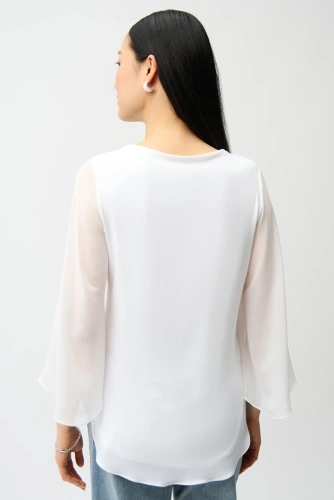 JOSEPH RIBKOFF ladies tunic white (3)