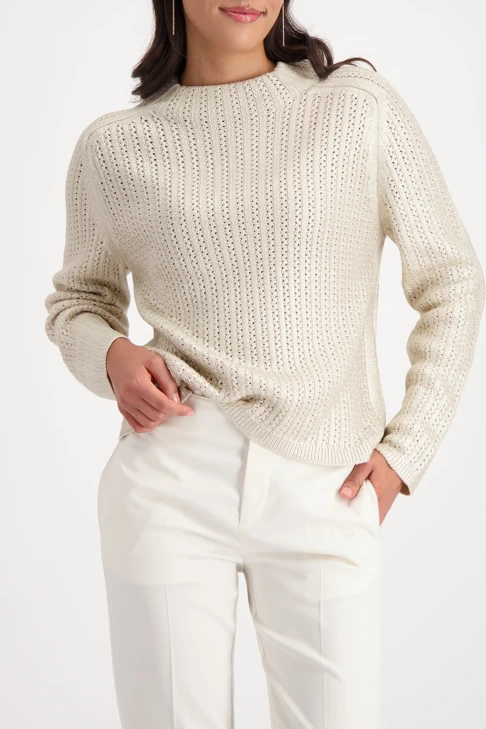 MONARI GLAMOUR NIGHTS ladies sweater beige