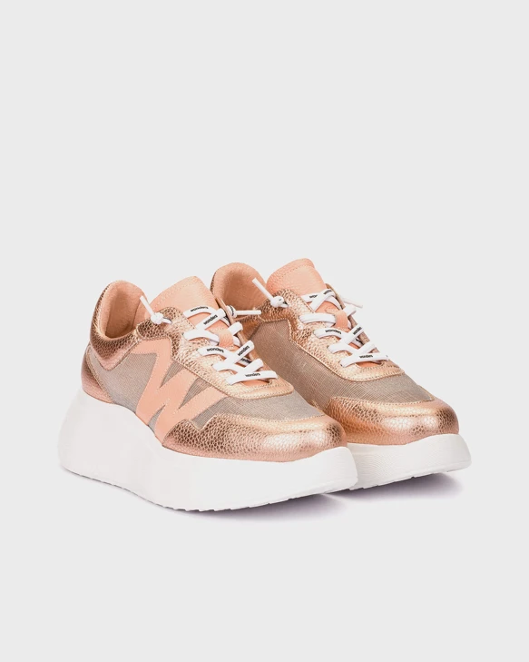WONDERS women's sneakers bronze