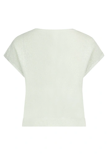 BETTY & CO women's sweater green with lurex (6)