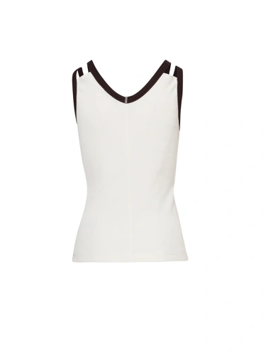 BEAUMONT Women's Cream-Colored Tank Top (6)