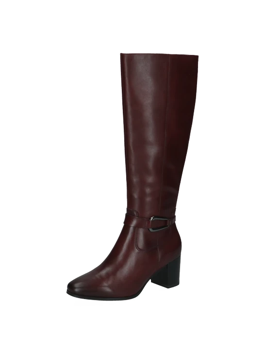 CAPRICE women's boots burgundy
