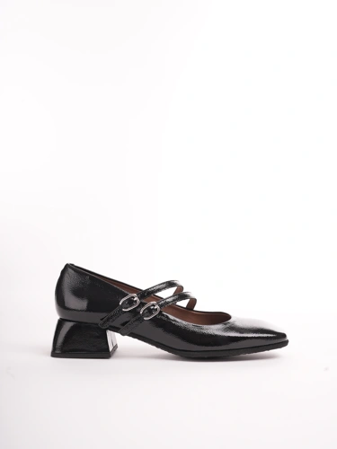 WONDERS women's pumps lacquer black (2)