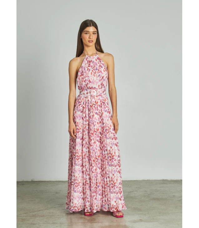 ALMA EN PENA ladies dress multi pink