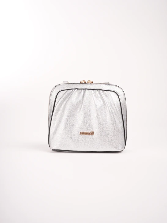 PEPE MOLL ladies handbag small silver
