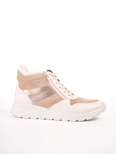 CAPRICE women's ankle boots insulated beige (2)