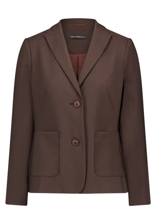 BETTY BARCLAY Women's Brown Blazer