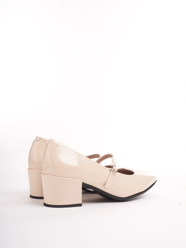 WONDERS women's pumps lacquer beige (1)