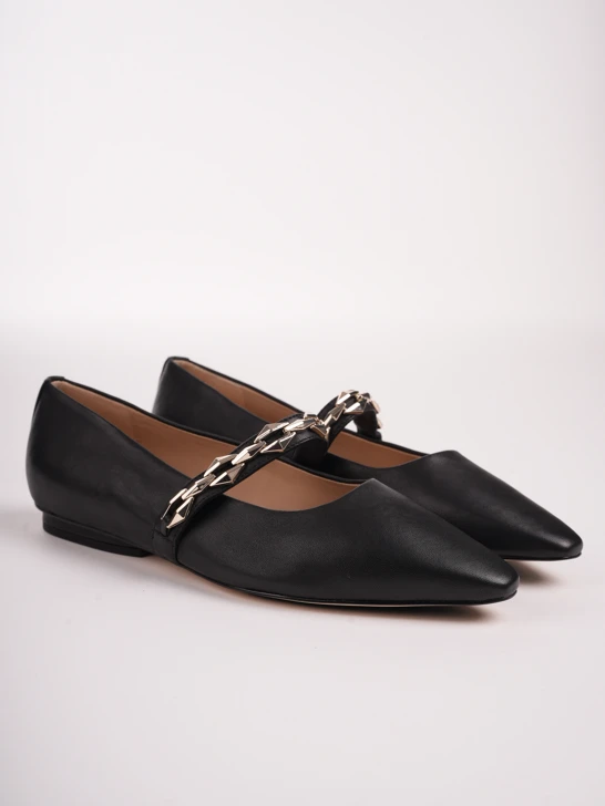 PETER KAISER ladies ballerinas black