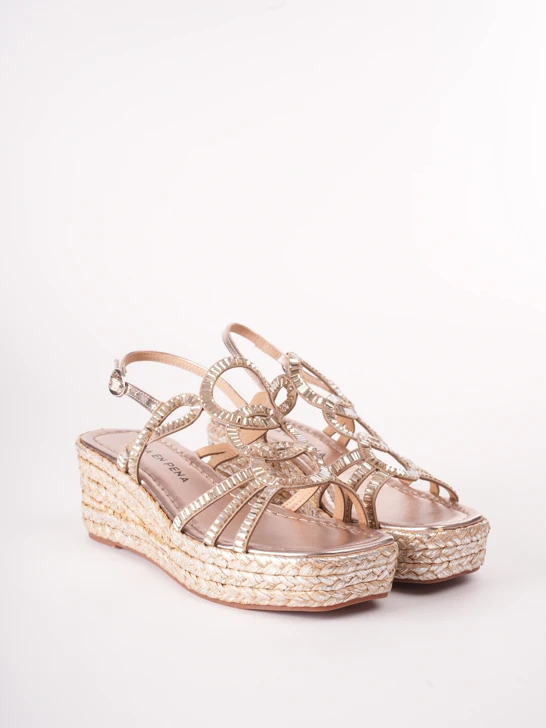 ALMA EN PENA women's espadrilles bronze