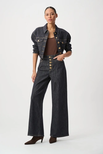 JOSEPH RIBKOFF ladies jeans dark blue (1)