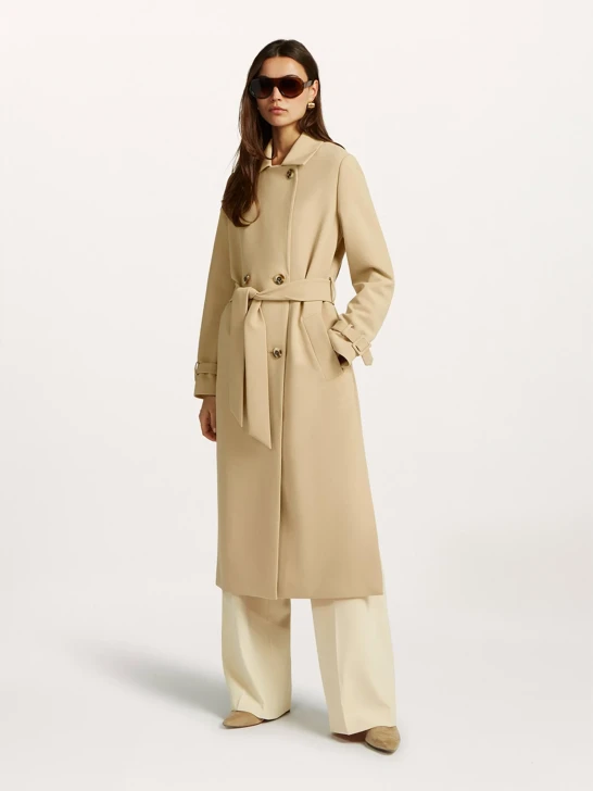 BEAUMONT DIA ladies coat sand