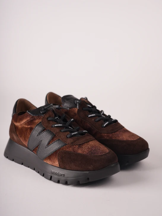 WONDERS women's sneakers brown