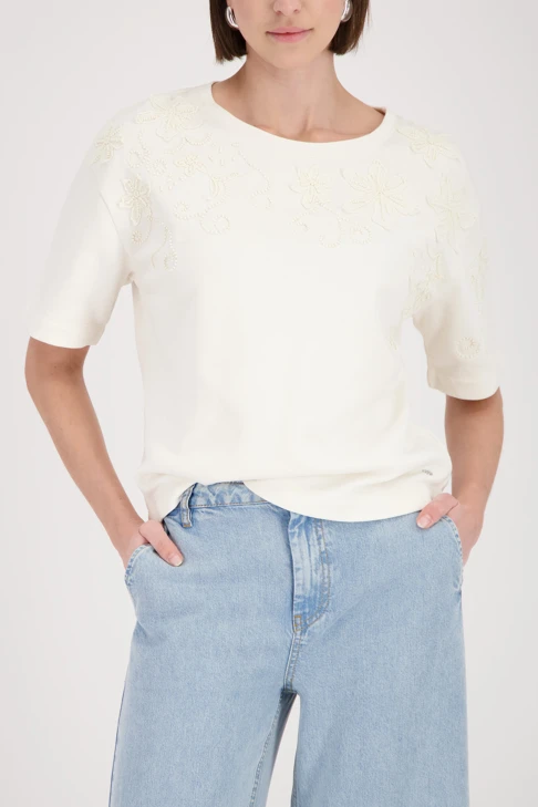 MONARI ITALY ladies sweatshirt light beige
