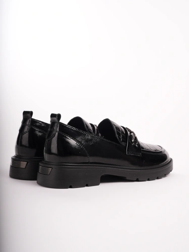 PASS ladies moccasins black (1)