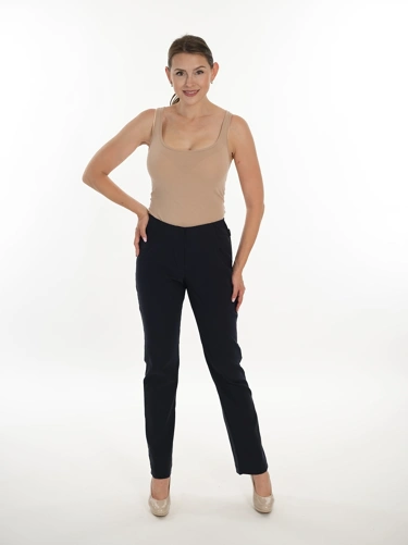 DORISSTREICH ladies trousers dark blue (2)