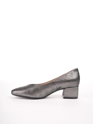 CAPRICE ladies pumps grey metallic (3)
