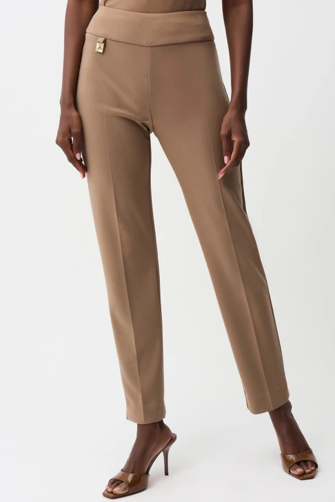 JOSEPH RIBKOFF ladies trousers brown