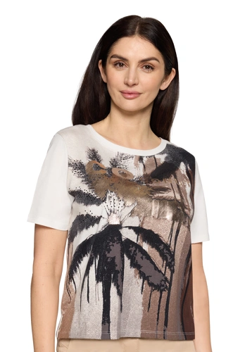 BETTY BARCLAY SO COSY women's white coconut t-shirt (3)