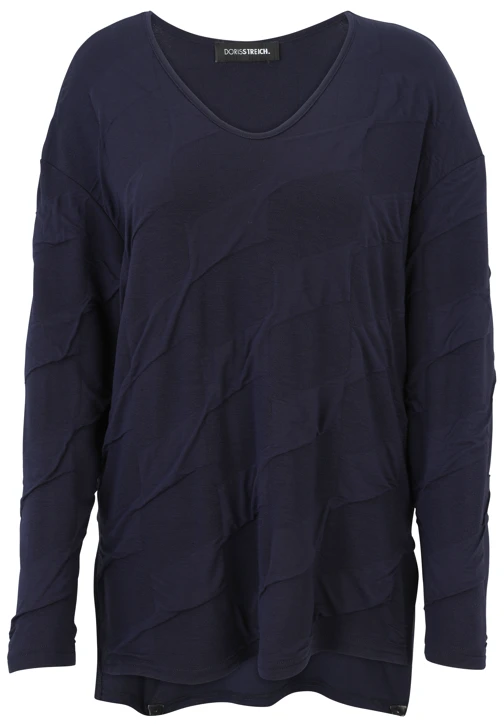 DORIS STREICH ladies tunic dark blue