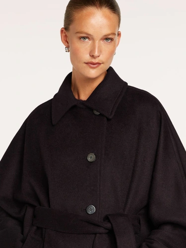 BEAUMONT Women's ELYA Short Coat in Plum (3)