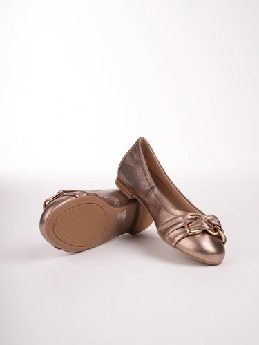 CAPRICE women's ballerinas bronze (4)