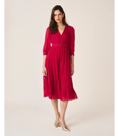 ALMA EN PENA Women's Long Dress RED CARPET (2)