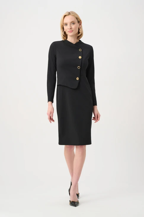 JOSEPH RIBKOFF ladies dress black
