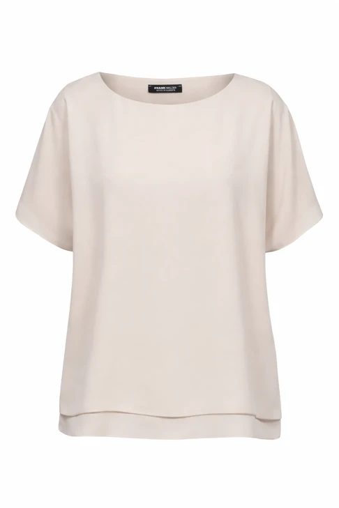 FRANK WALDER ladies blouse beige