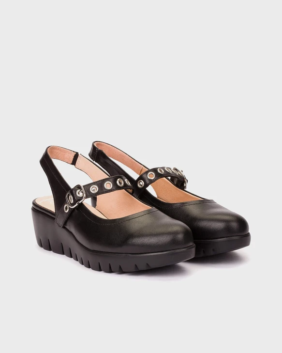 WONDERS women's sandals without heel black