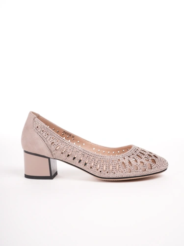 Karisma pumps strass beige (3)